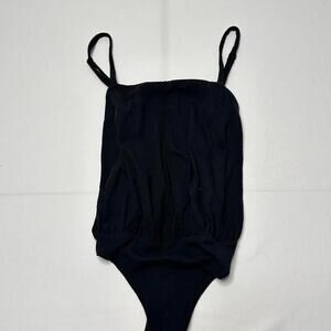 We The Free Free People Women’s Size Small Black Body Suit al Great Fit